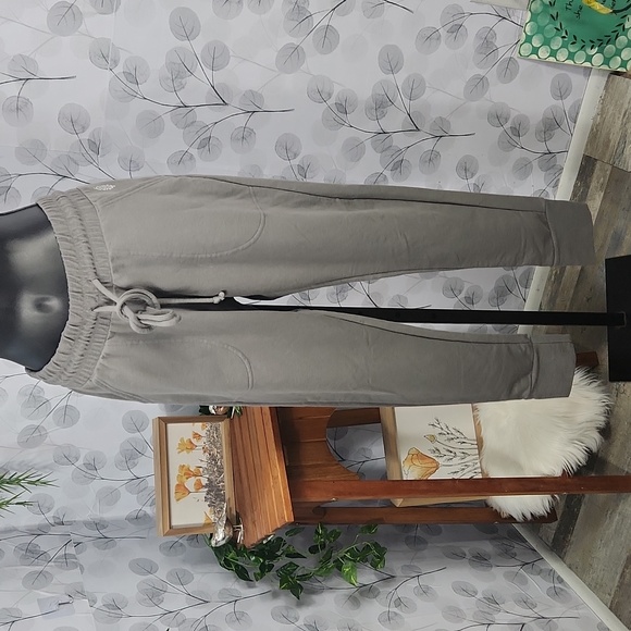 FP Sunny Sweatpants Charcoal Grey Drawstring Jogger - Picture 2 of 7